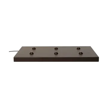 Ferm Living base di ricarica pogo pin - Cioccolato fondente - Ferm Living