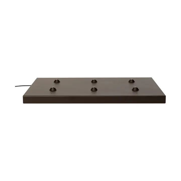 Ferm Living base di ricarica pogo pin - Cioccolato fondente - Ferm Living