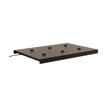 Ferm Living base di ricarica pogo pin - Cioccolato fondente - Ferm Living