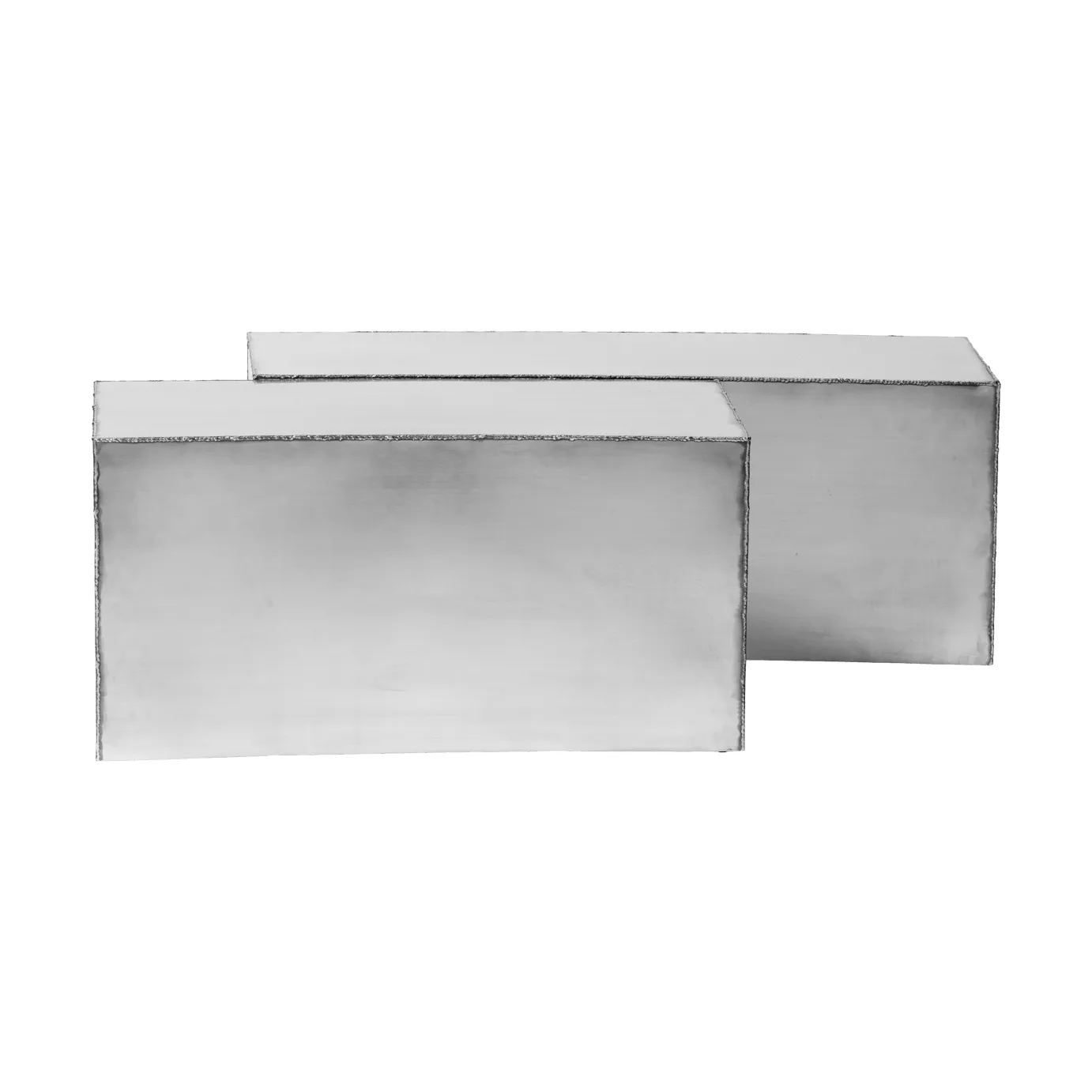 Ferra tavolino da salotto 2 pezzi, Acciaio inox Ferm Living