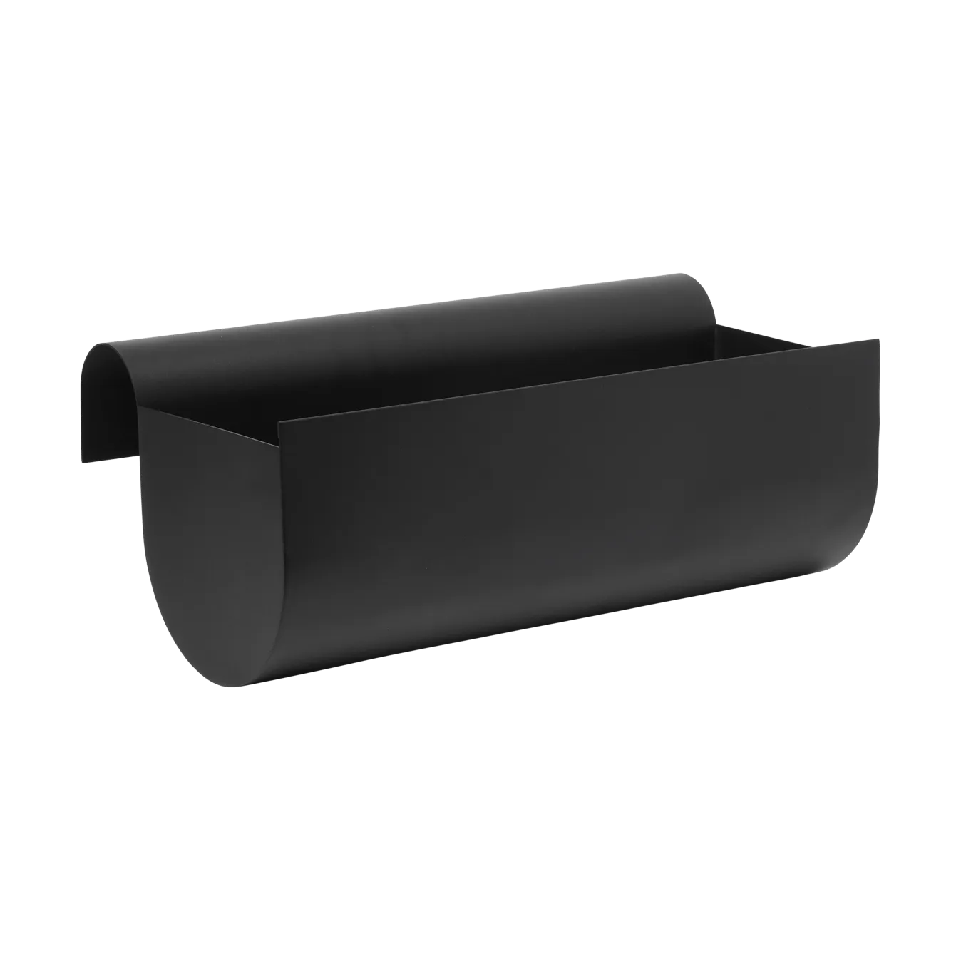 Fioriera da balcone media Uma 45 cm, Nero Ferm Living