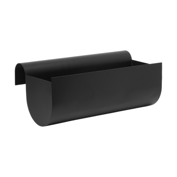Fioriera da balcone media Uma 45 cm - Nero - Ferm Living