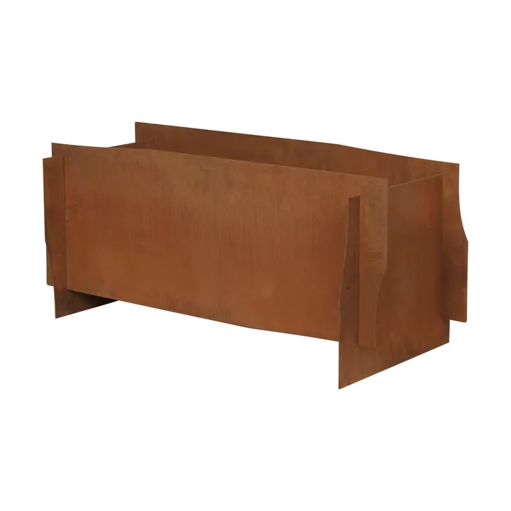 Fioriera Lapel planter - Ruggine, 33x35x75 cm - Ferm Living