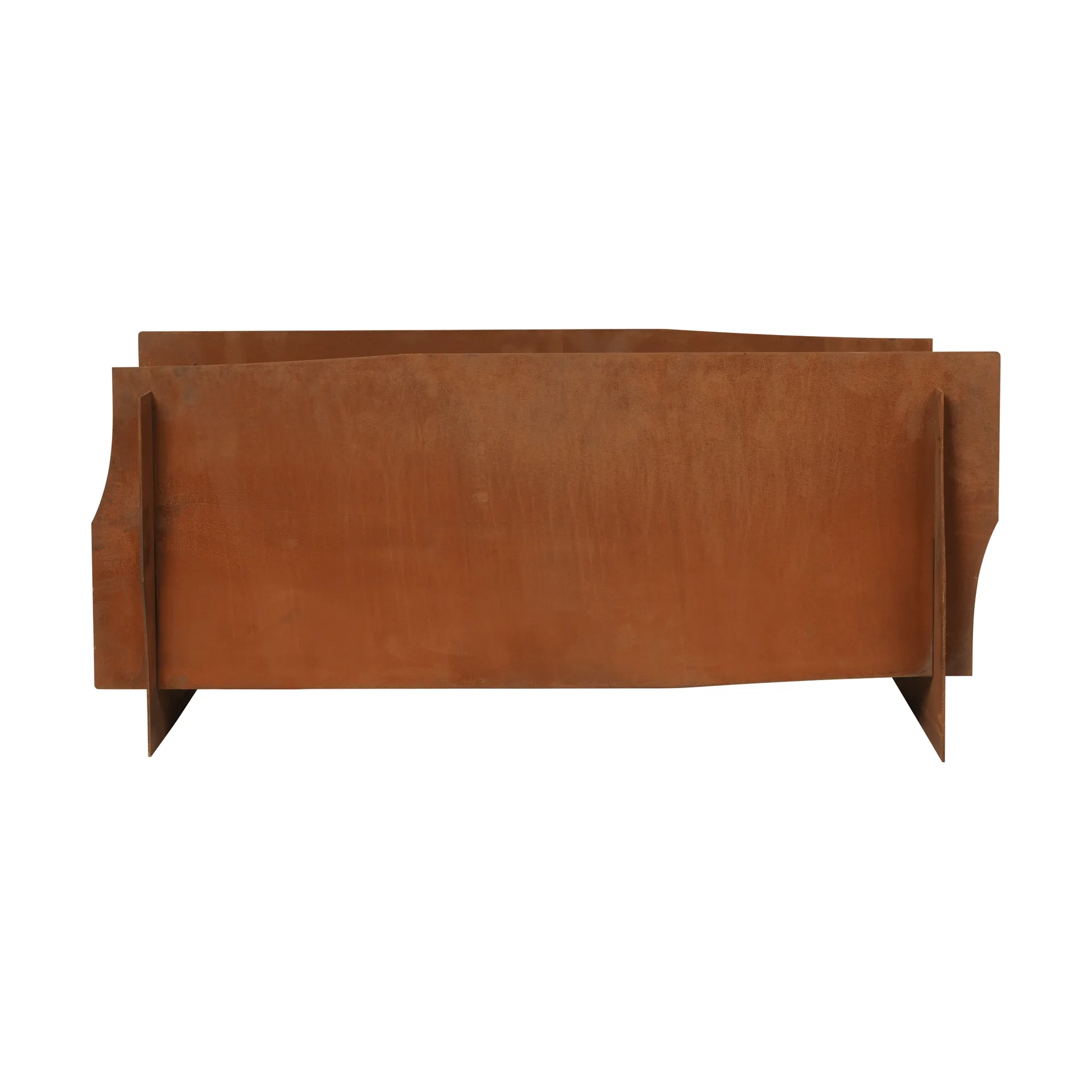 Fioriera Lapel planter, Ruggine, 33x35x75 cm Ferm Living