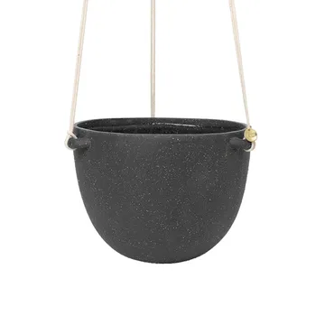 Fioriera sospesa Speckle Ø 20,5 cm - Grigio scuro - Ferm Living