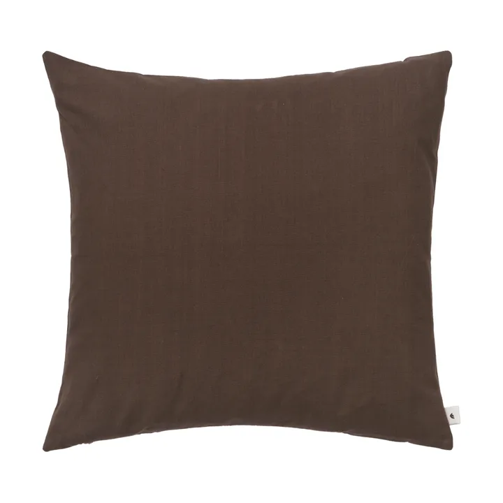 Fodera per cuscino Sen - Dark chocolate, 50x50 cm - Ferm Living