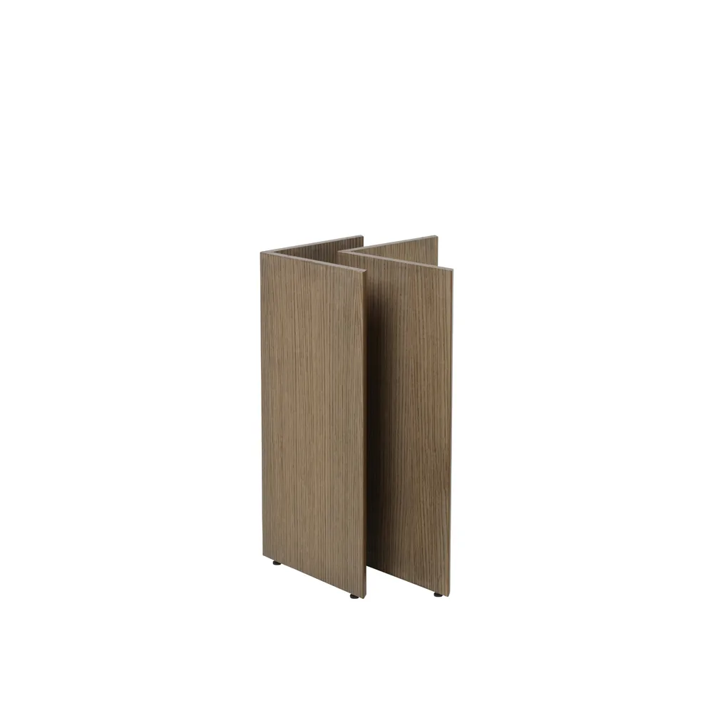 Gambe del tavolo Mingle, confezione da 2, Oak dark stained, w48 Ferm Living