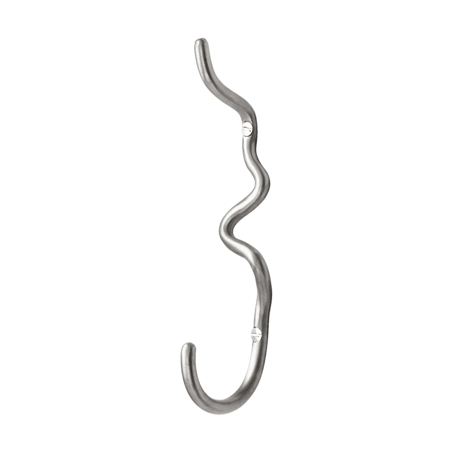 Gancio Curvature singolo, Acciaio inox Ferm Living