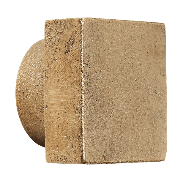 Gancio Square large, Casted brass Ferm Living