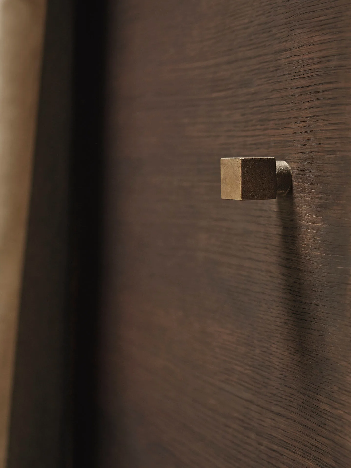 Gancio Square small, Casted brass Ferm Living