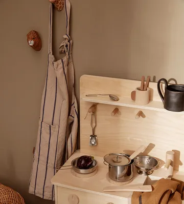 Grembiule per bambini Hale - Rosa-azzurro - Ferm Living