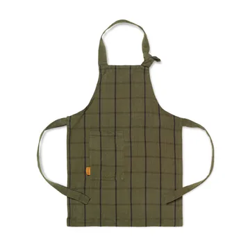 Grembiule per bambini Hale - verde-nero - Ferm Living