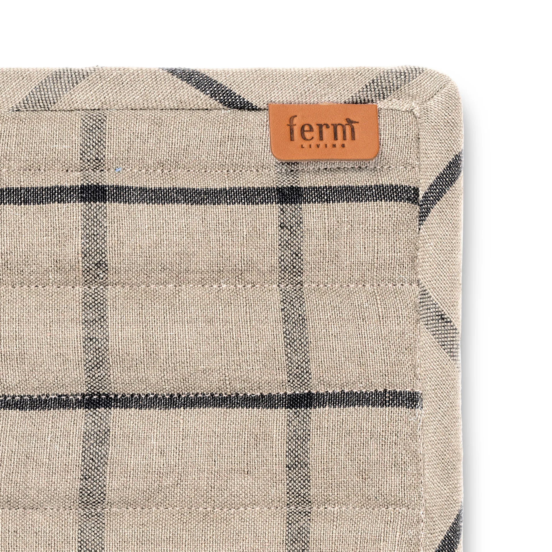 Guanti da forno Hale confezione da 2 , sand-black Ferm Living