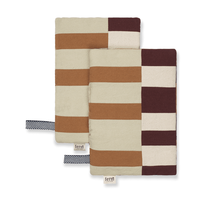 Guanto da forno Section confezione da 2 - Patchwork - ferm LIVING