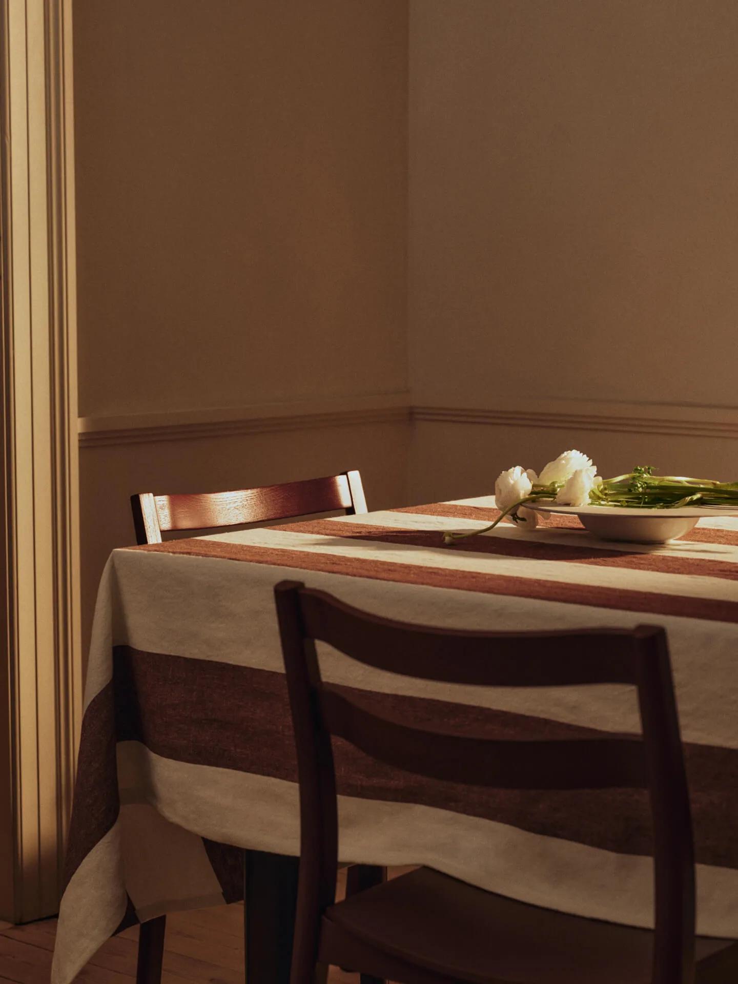 Hale tovaglia, Chestnut-frosted lime, 150x240 cm Ferm Living