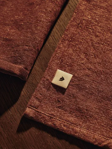 Hale tovagliolo set da 4 - Chestnut, 35x35 cm - Ferm Living