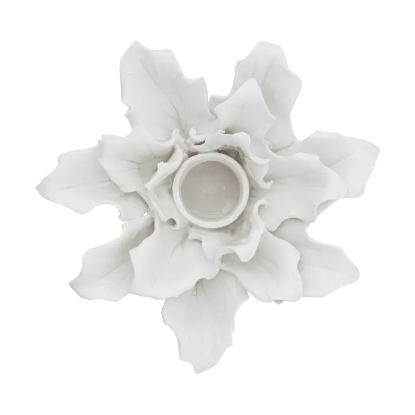 Holly Leaf portacandele, Off-white Ferm Living