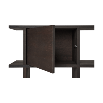 Inserti per libreria Kona con ante - Dark Stained - Ferm Living