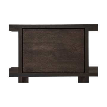 Inserti per libreria Kona con ante - Dark Stained - Ferm Living