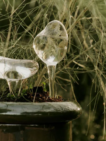 Irrigatore a sfera Mercury 2 pezzi - Trasparente, 15x24 cm - Ferm Living