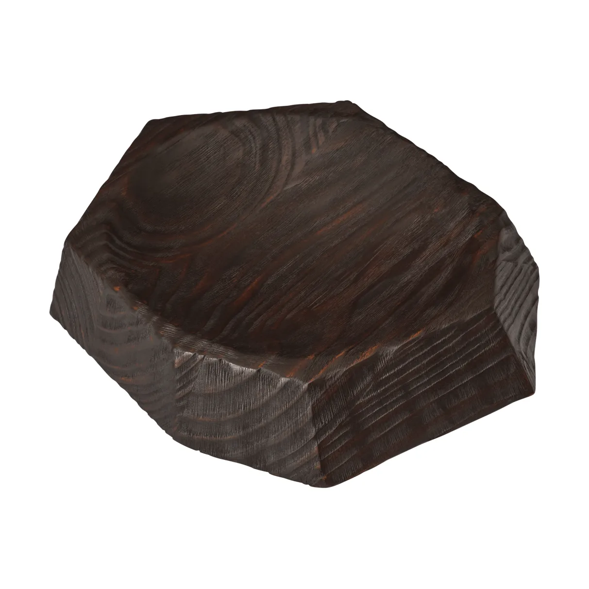 Koh centrotavola piatto decorativo, Marrone scuro, 35 cm Ferm Living