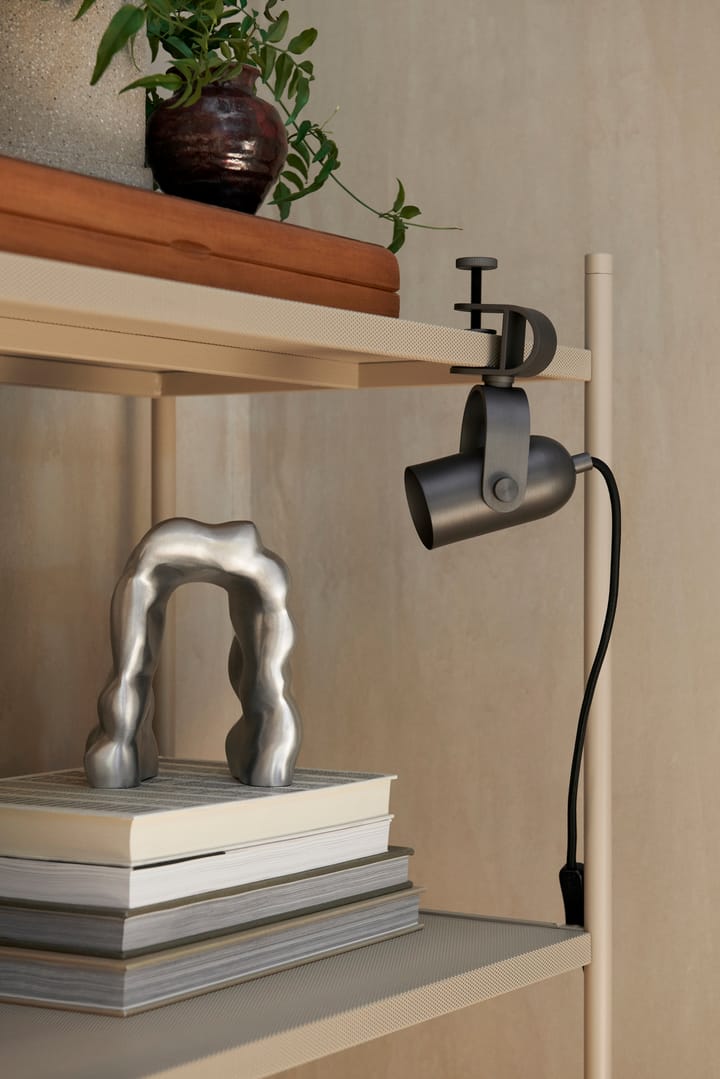 Lampada a morsetto Ruuvi Ø6x16 cm, Ferro annerito Ferm Living