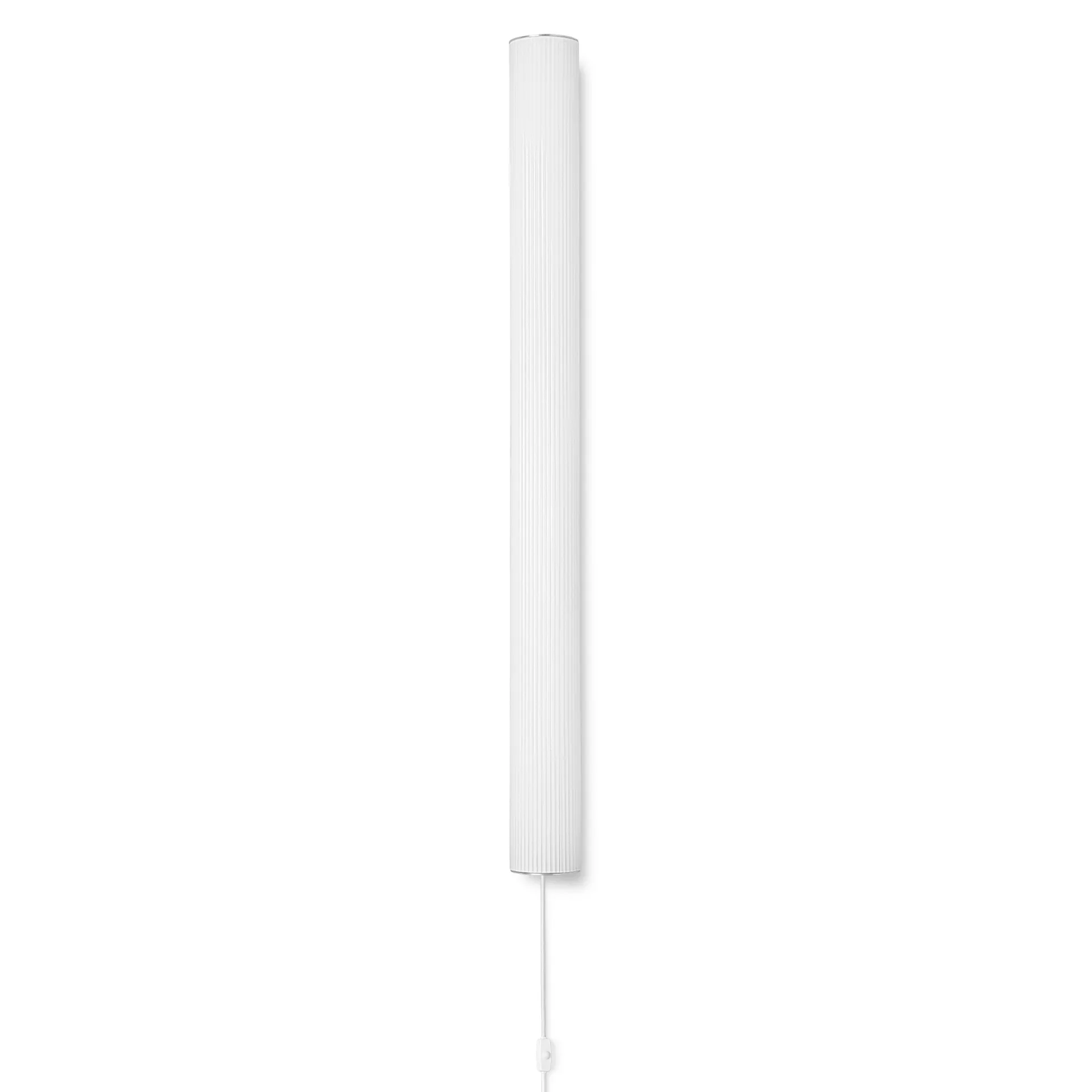 Lampada da muro Vuelta 100 cm, Bianco - acciaio inossidabile Ferm Living
