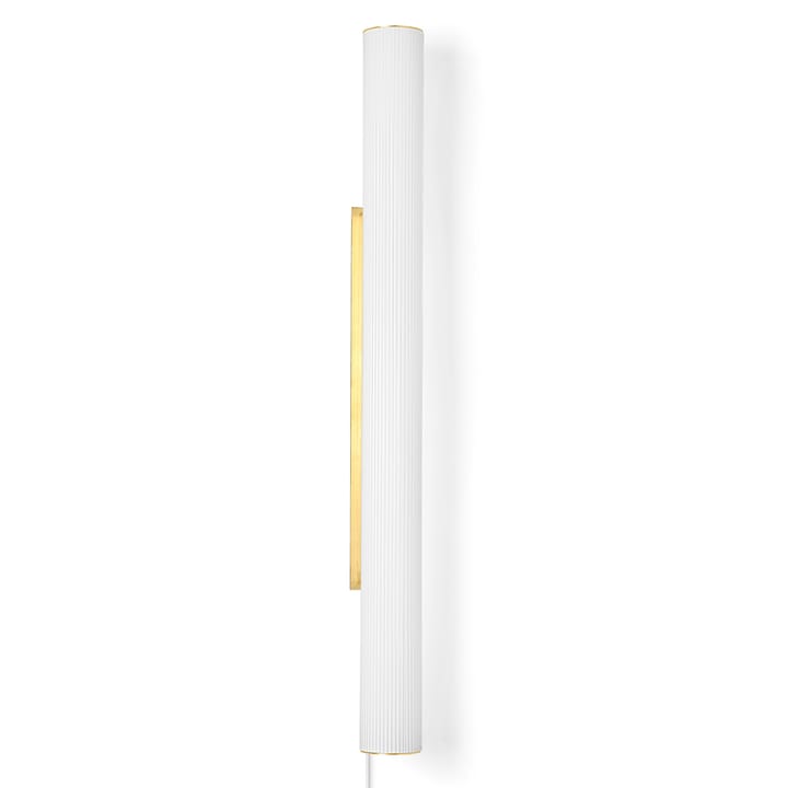 Lampada da muro Vuelta 100 cm - Bianco - ottone - Ferm LIVING