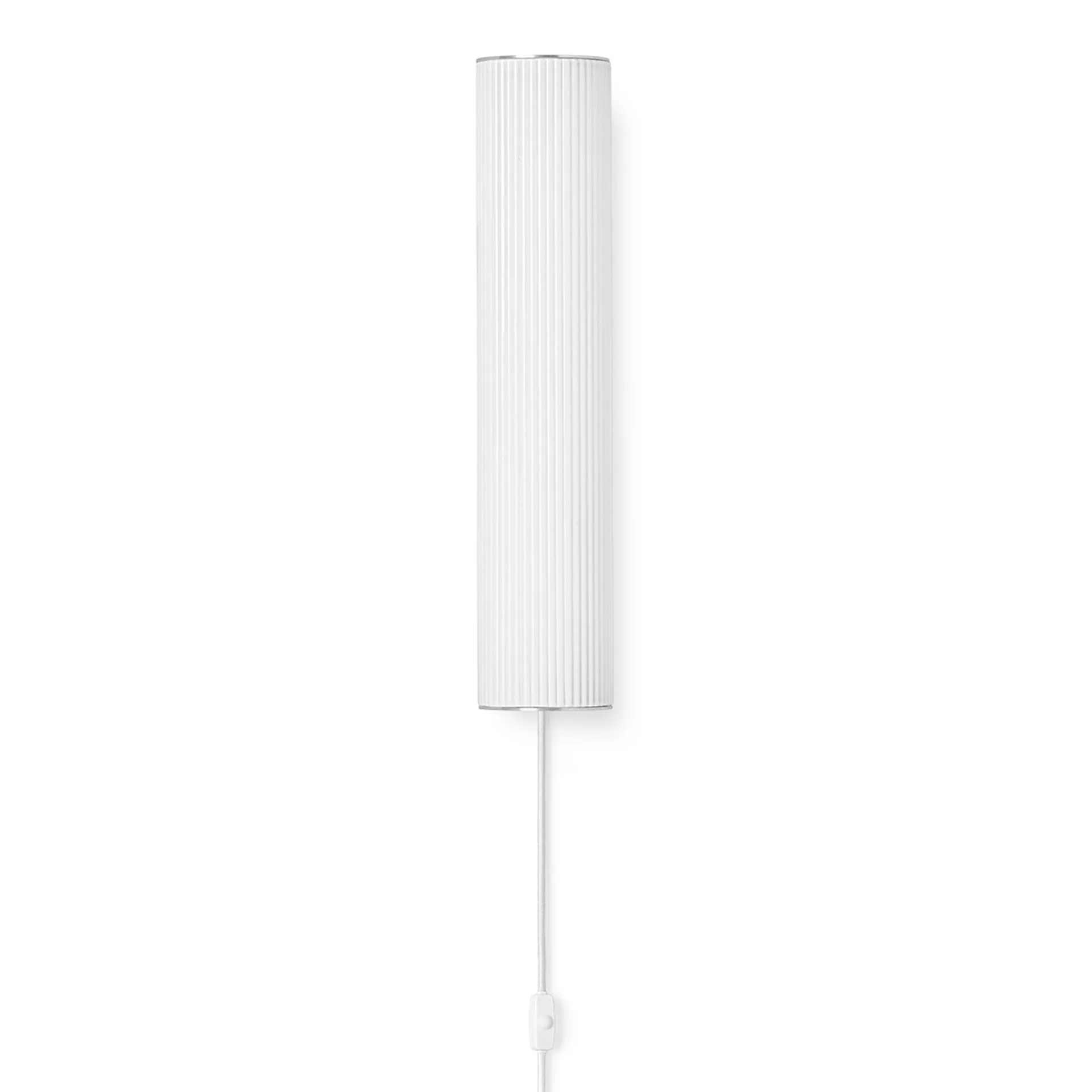 Lampada da muro Vuelta 40 cm, Bianco - acciaio inossidabile Ferm Living