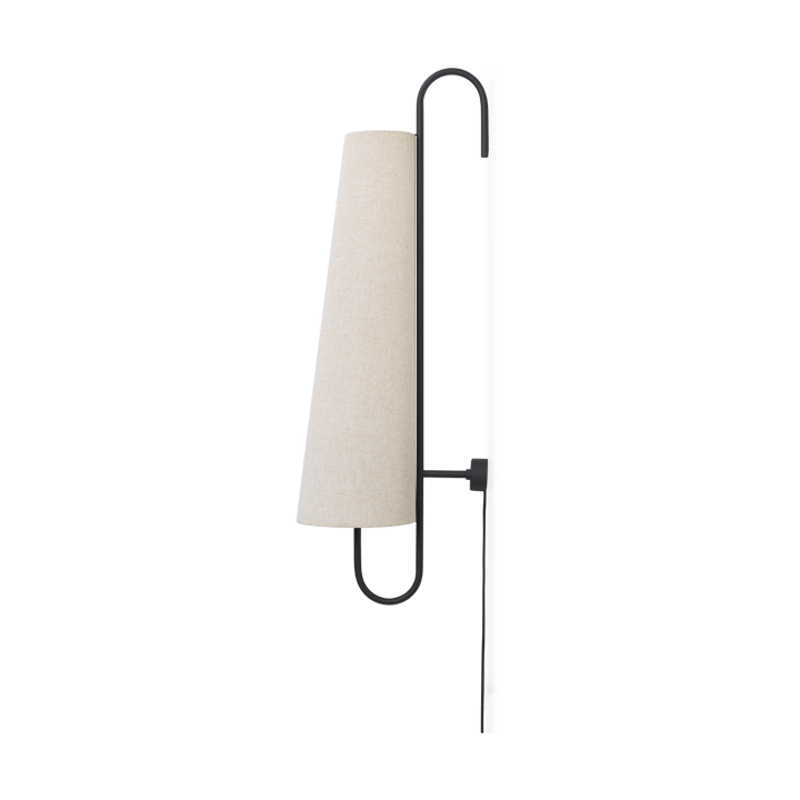 Lampada da parete Ancora - Nero-Naturale - Ferm Living