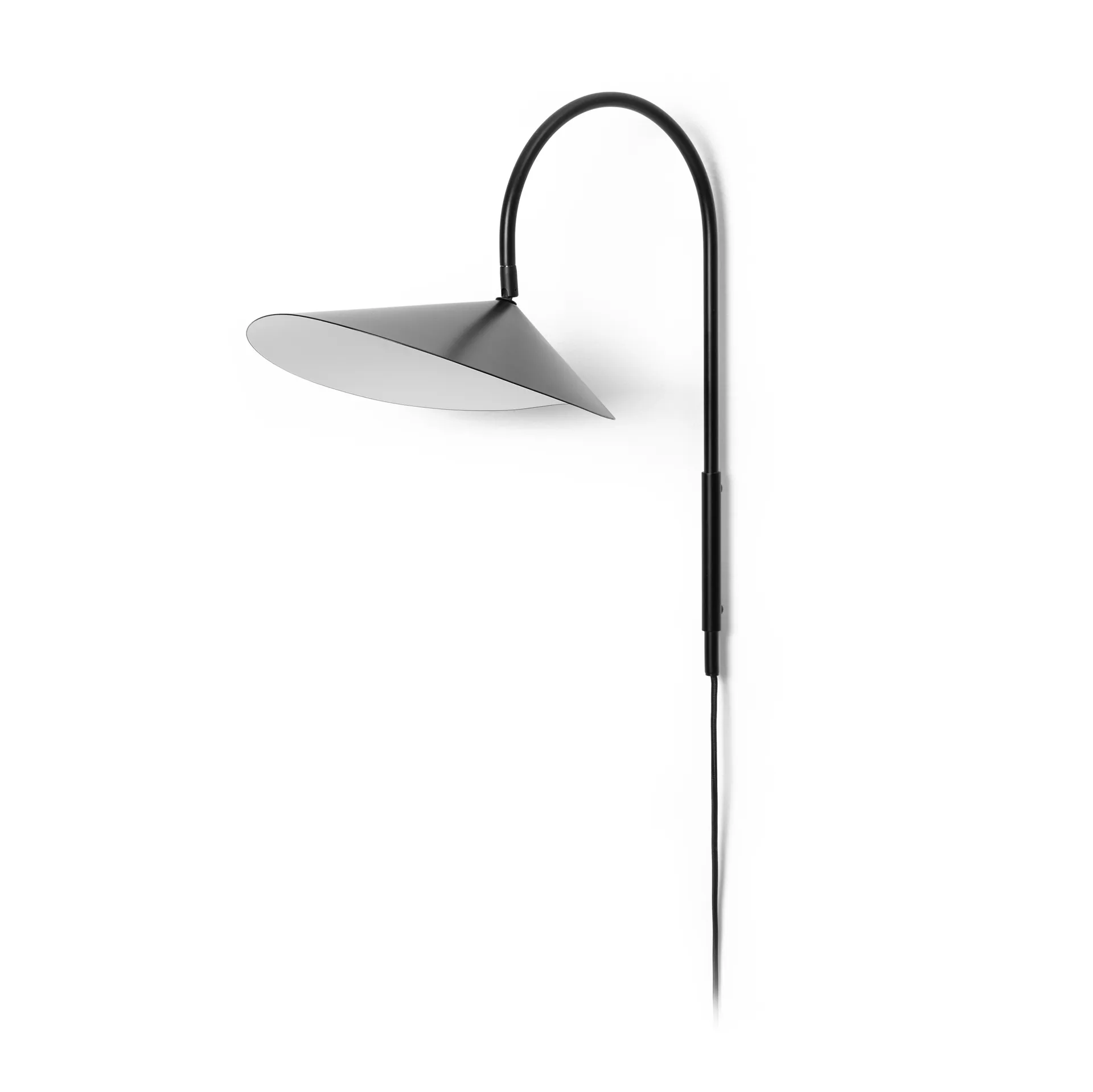 Lampada da parete girevole Arum, Black Ferm Living