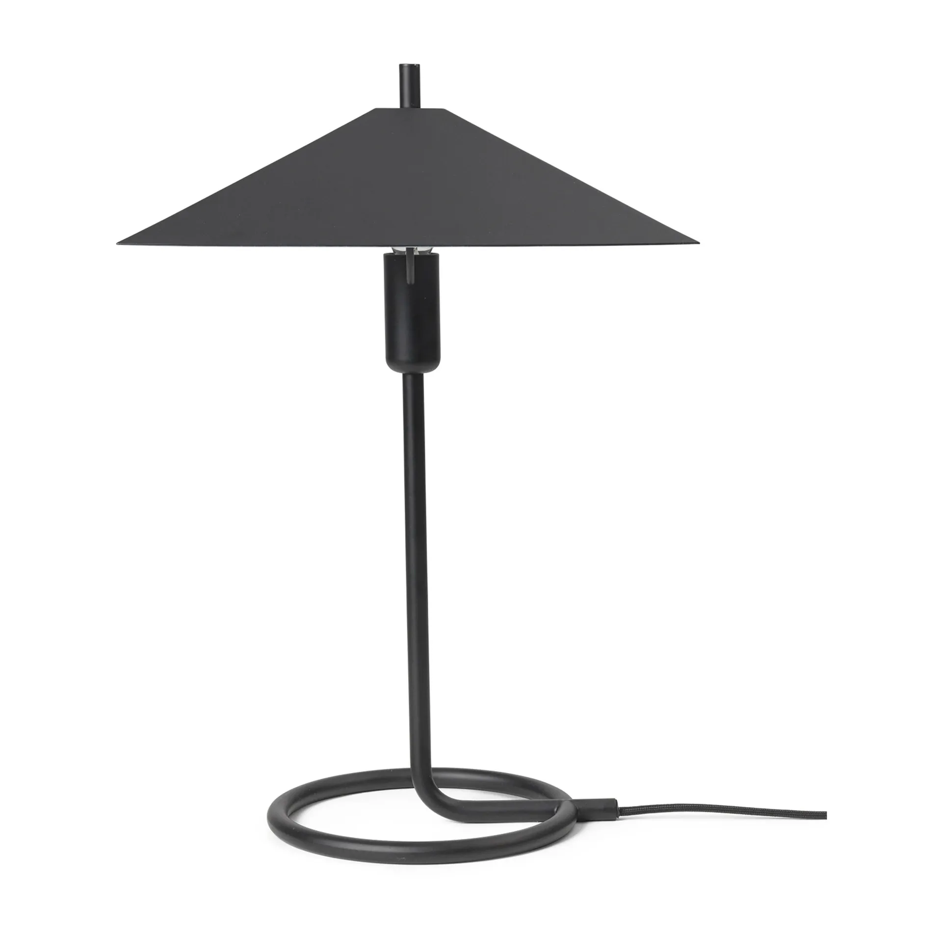 Lampada da tavolo Filo square, Black-black Ferm Living