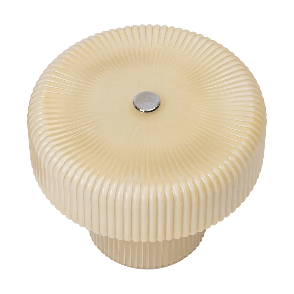 Lampada da tavolo Ripple portatile, Avena, 10 cm Ferm Living