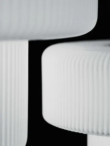 Lampada da tavolo Ripple portatile - Bianco, 16,5 cm - Ferm Living