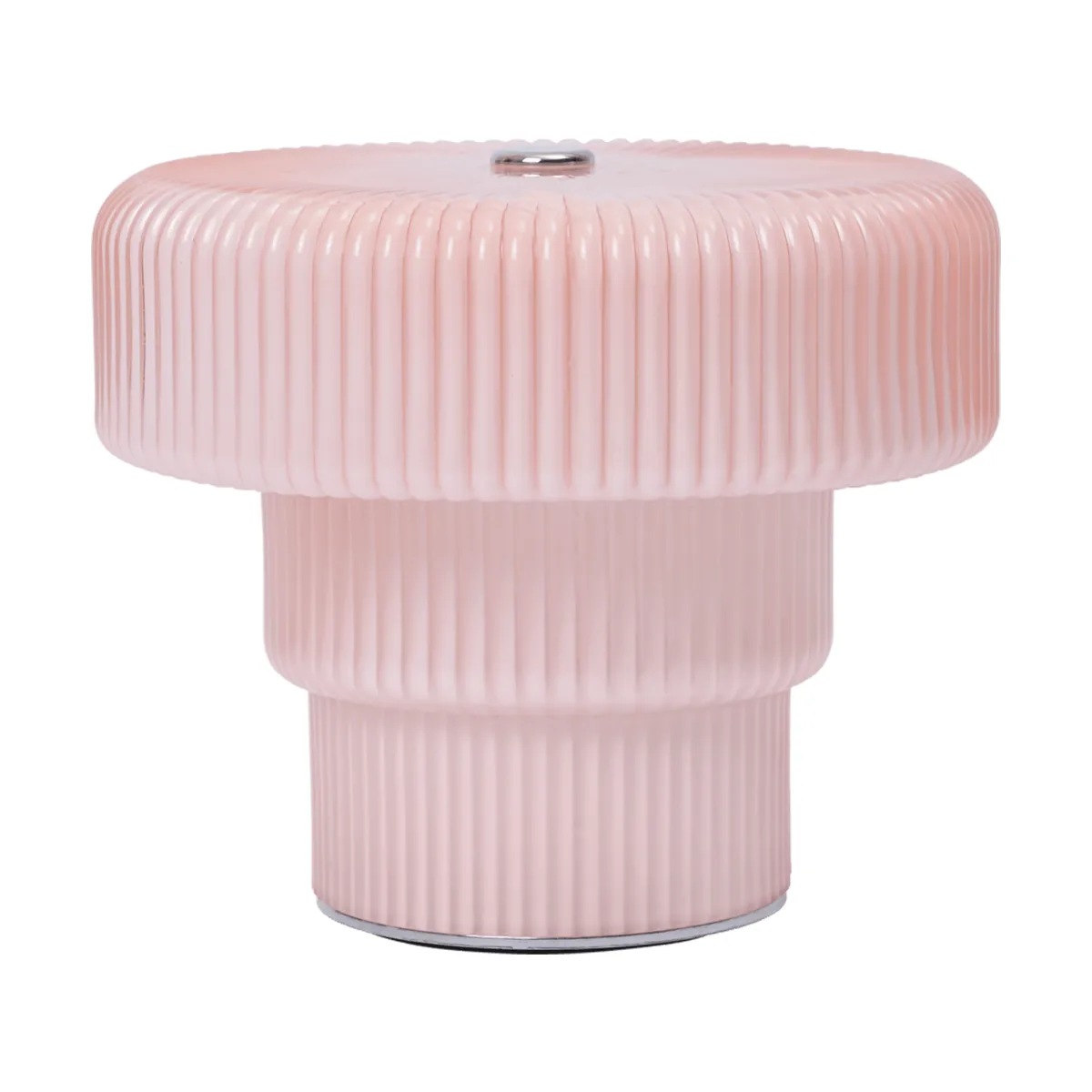 Lampada da tavolo Ripple portatile, Rosa pallido, 10 cm Ferm Living
