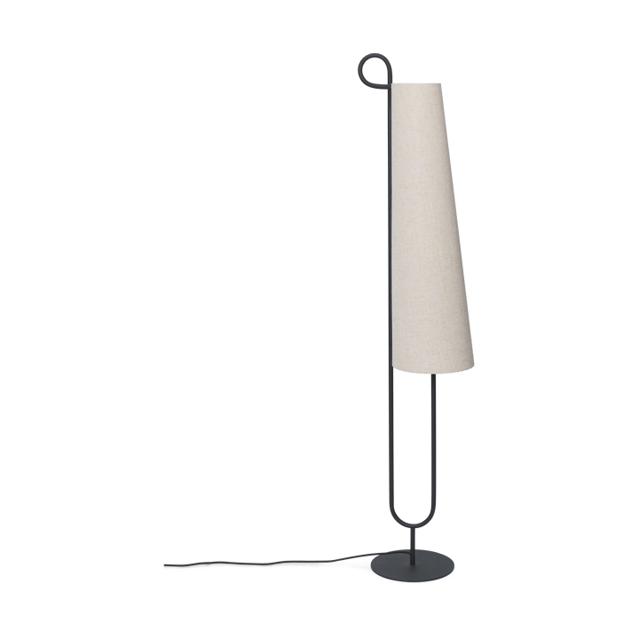 Lampada da terra Ancora - Nero-Naturale - Ferm Living