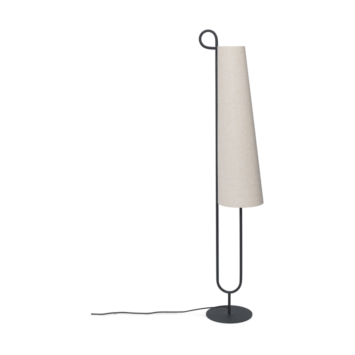 Lampada da terra Ancora - Nero-Naturale - Ferm LIVING