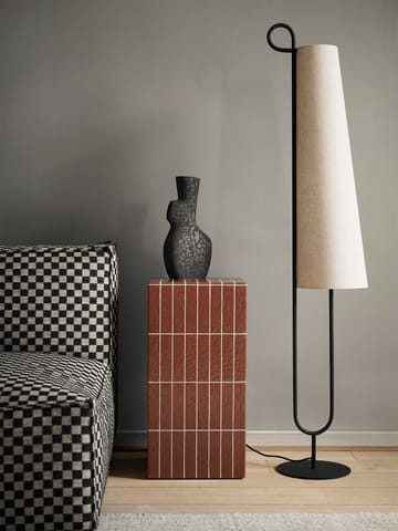 Lampada da terra Ancora - Nero-Naturale - ferm LIVING