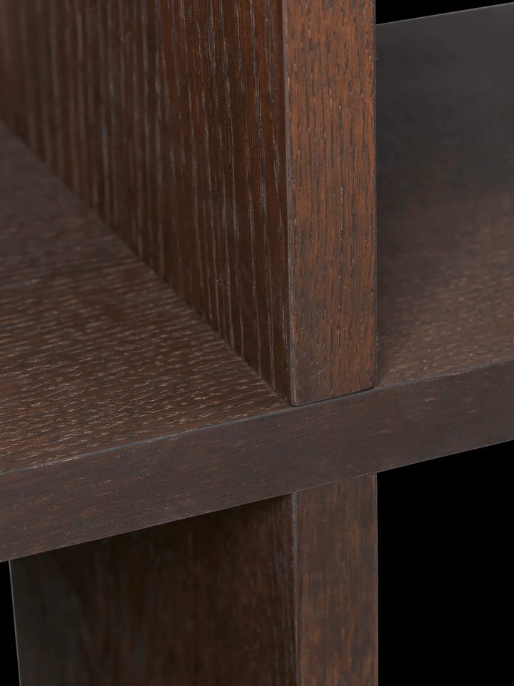 Libreria Kona 3x2, Dark stained Ferm Living