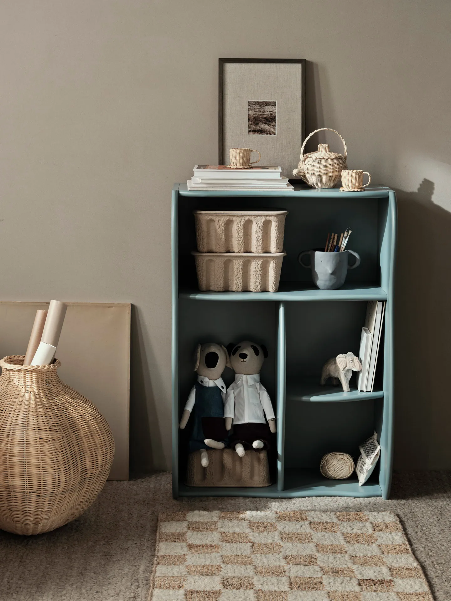 Libreria Slope 66x95 cm, Storm Ferm Living