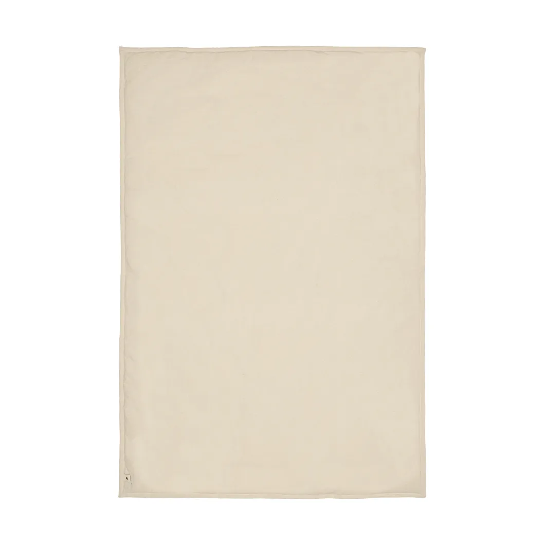Lunden coperta, Off-white-dark chocolate, 80x110 cm Ferm Living