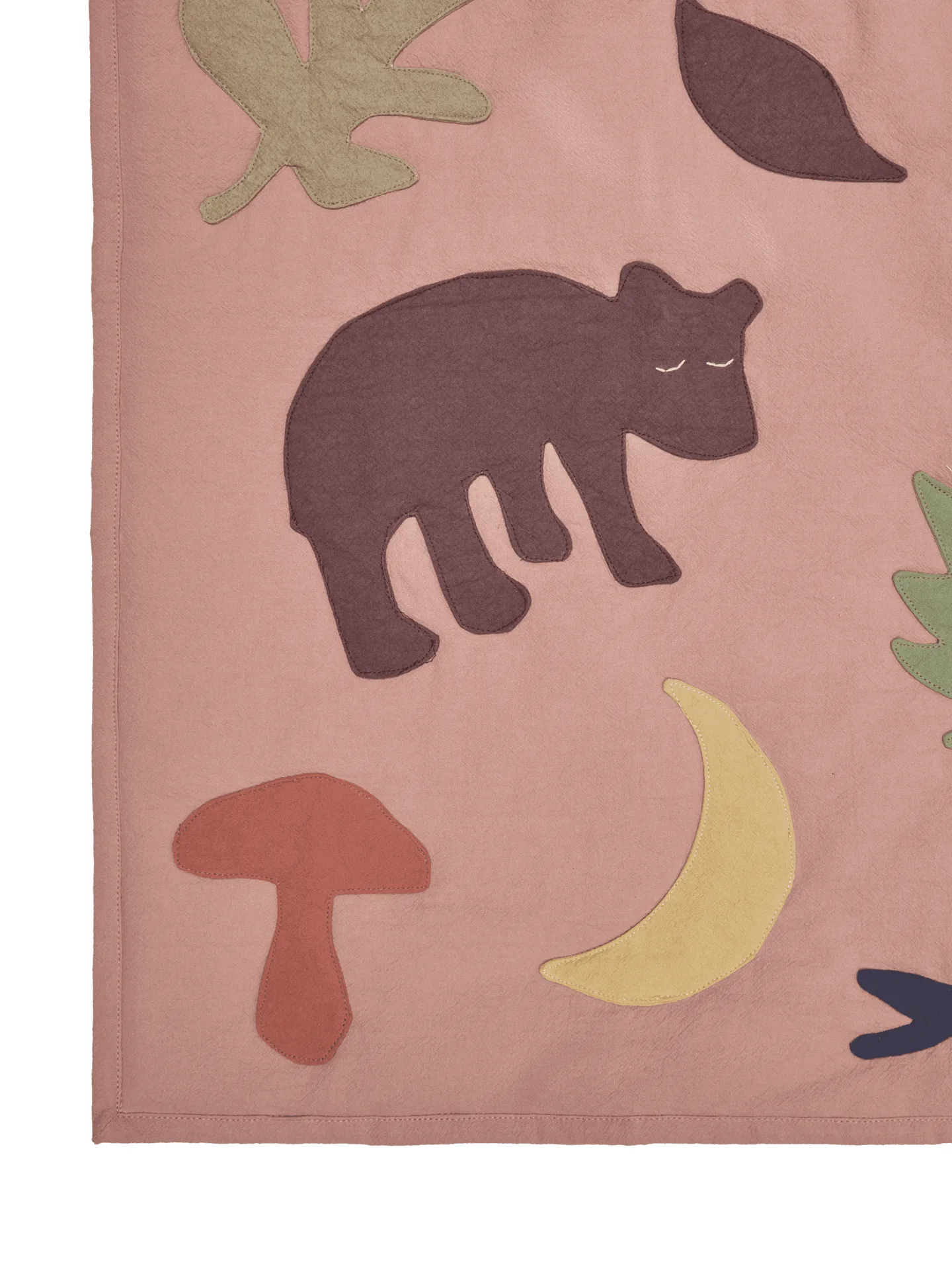 Lunden coperta, Rose-multi, 80x110 cm Ferm Living