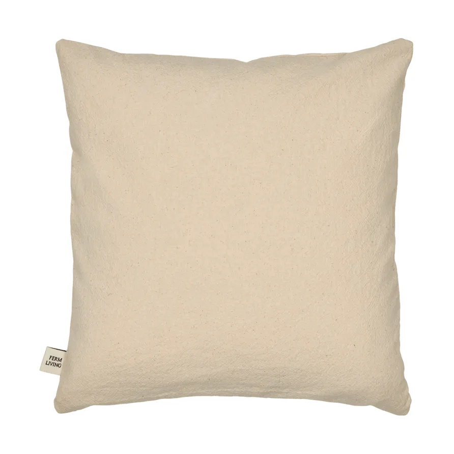 Lunden cuscino, Off-white-dark chocolate, 30x30 cm Ferm Living