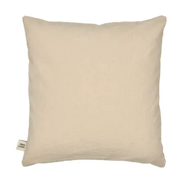 Lunden cuscino - Off-white-dark chocolate, 30x30 cm - Ferm Living