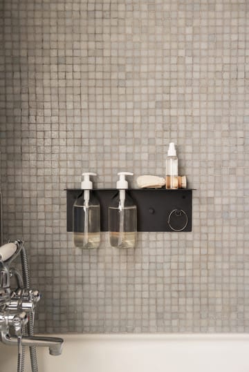 Mensola da bagno Dora - Nero - Ferm Living