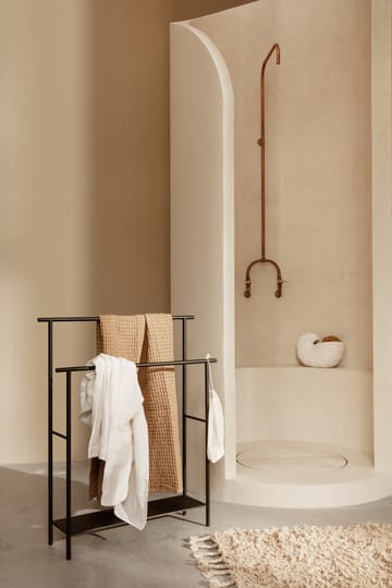 Mensola da bagno Dora - Nero - Ferm Living