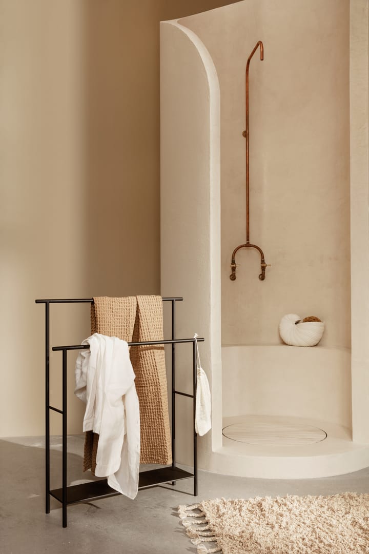 Mensola da bagno Dora, Nero Ferm Living
