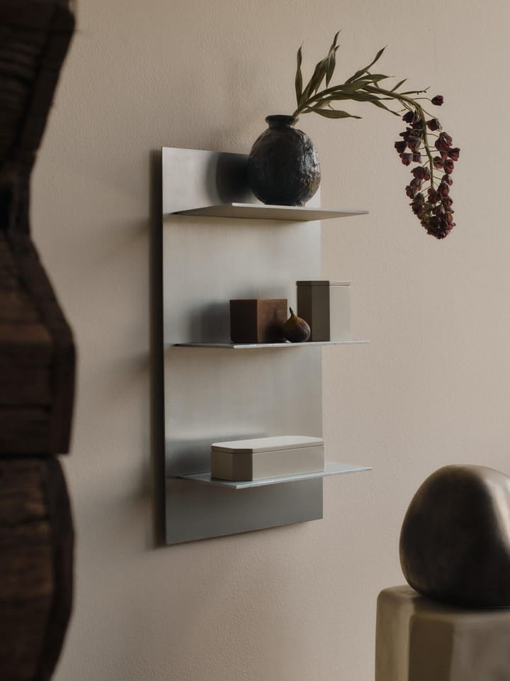 Mensola da parete Lager triple small, Aluminium Ferm Living