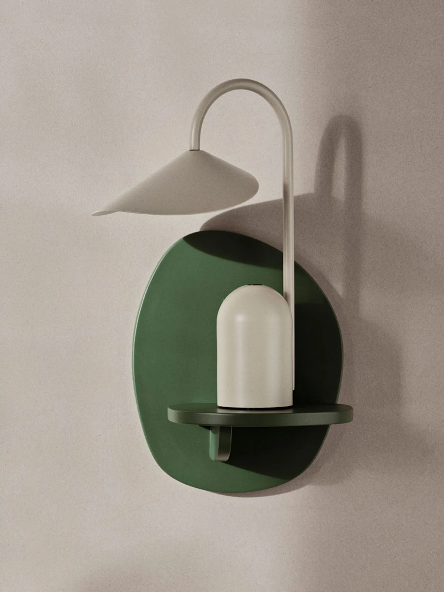 Mensola da parete Pilu 25 cm, Verdant Green Ferm Living