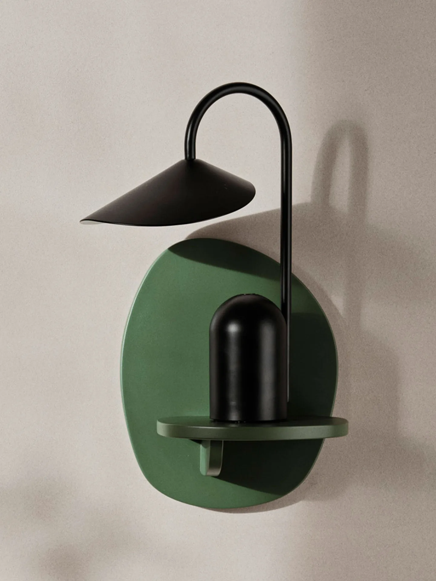 Mensola da parete Pilu 25 cm, Verdant Green Ferm Living